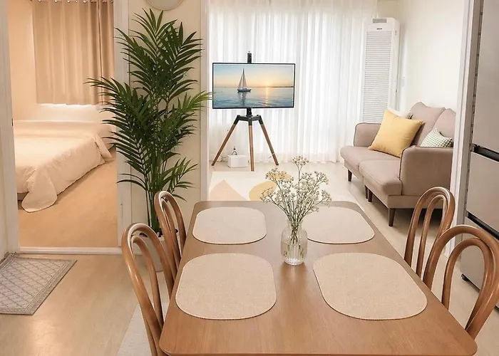 Appartement Cozy Family House Near Nampo Station, Parking Available, Yeongdo Entrance Busan